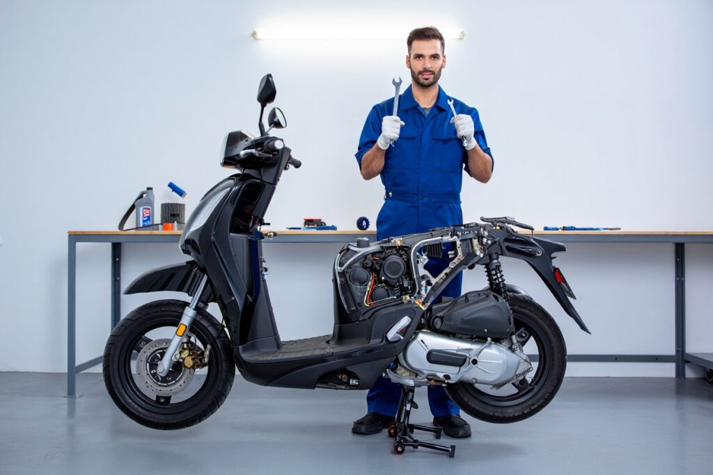 entretien du scooter