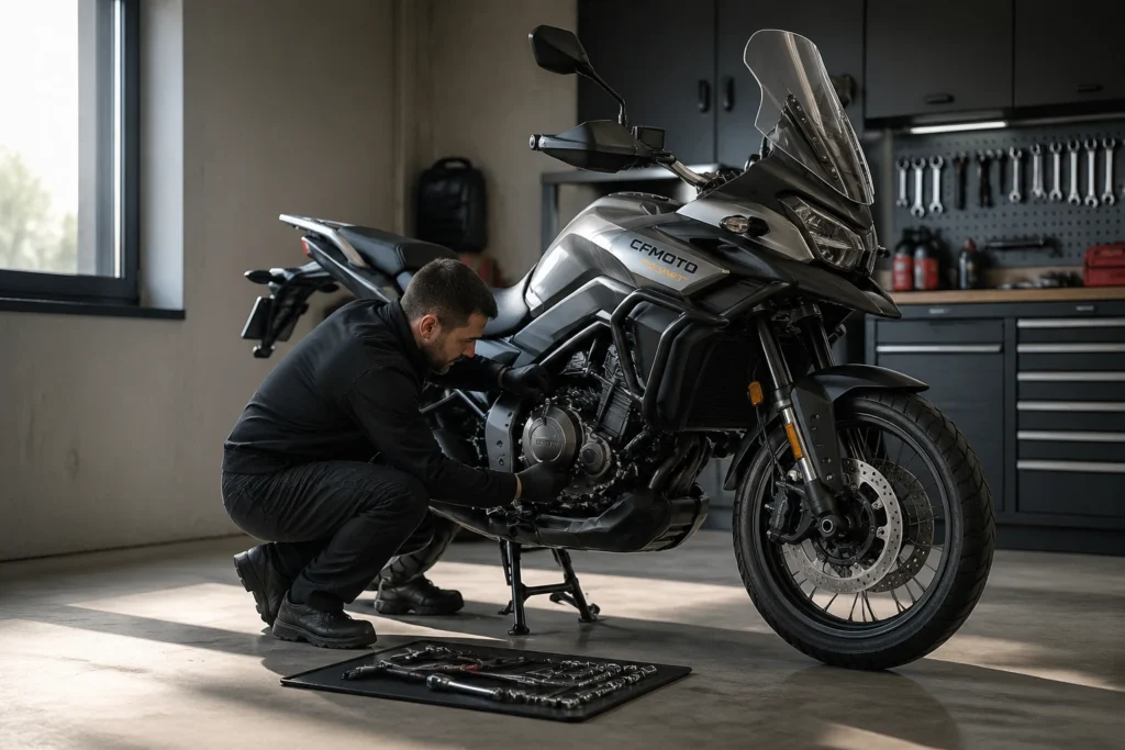 Comment réparer sa moto CF Moto ?