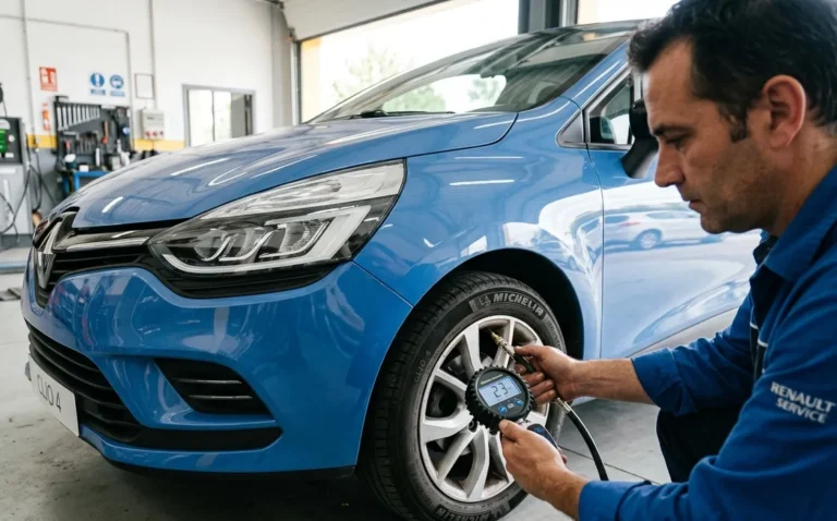 pression pneumatique Clio 4