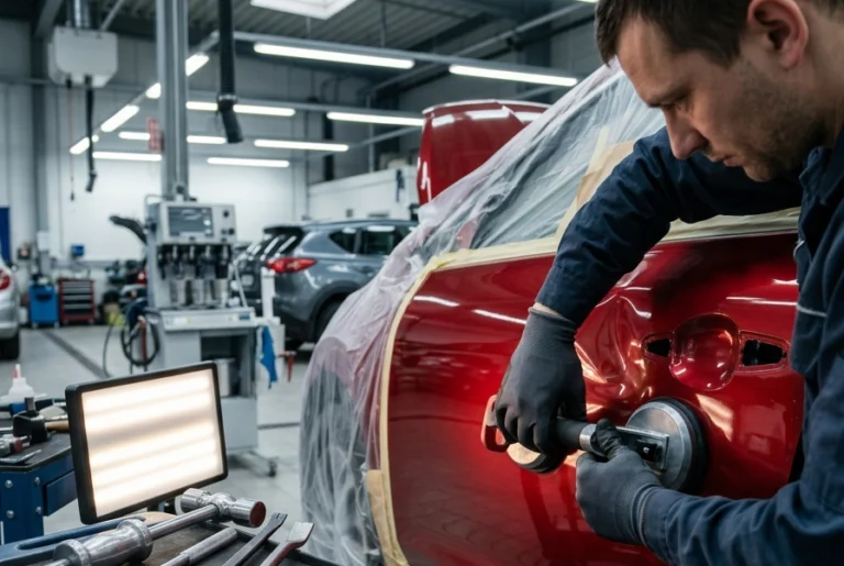 redresser une carrosserie